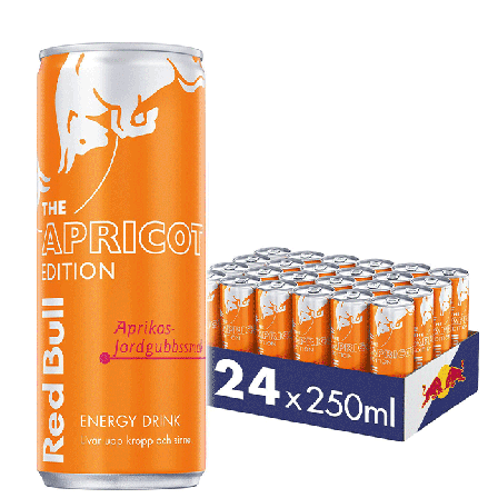 24 x Red Bull Energidrikk, 250 ml, Apricot Edition