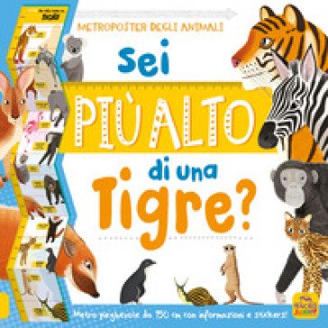 Sei più alto di una tigre? Con adesivi Claude Jean