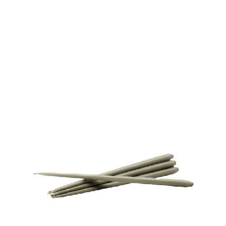 STOFF Nagel ljus by Ester & Erik 6-pack - artichoke ljusstakar Unisex Grön 29x1,3cm