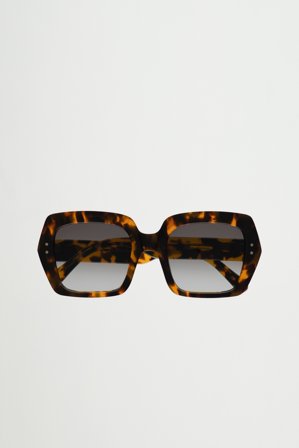 Kaia Havana - grey gradient lens