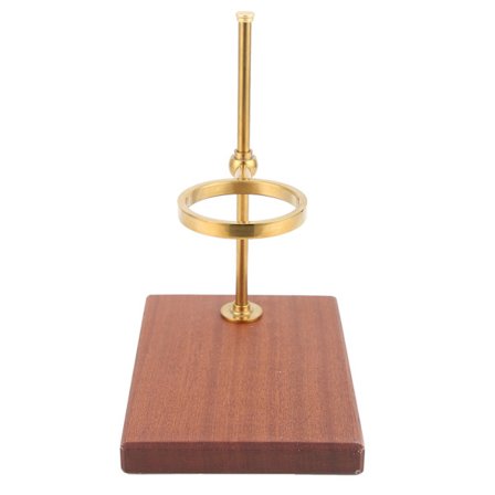 Pour Over Kaffefilter Stativ Dryp Kaffekop Holder Stand Træbase Justerbar Højde