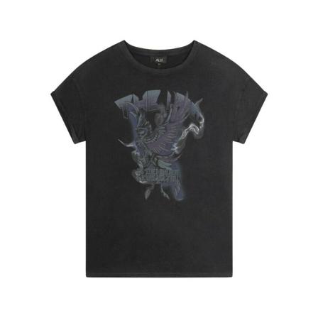 Alix The Label T-Shirts , Zwart , Dames , Maat: S