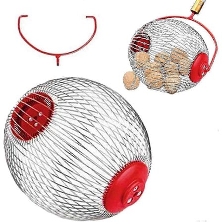 Nøddeopsamler Agernsamler - Sideåbning Dump Valnøddesamler Rulle Fyrrekoglesamler - Yvan