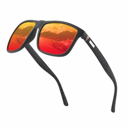 Polariserte Solbriller Menn/Kvinner Vintage/Elegante Brilleramme/Klassiske HD Aviator Linser; Golf/Kjøring/Fiske/Reise/Utendørs Sportsbriller