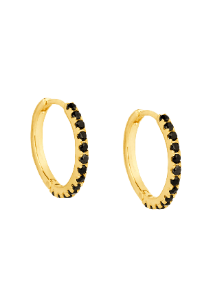 Charlotte Bonde STHLM Irma Eternity Hoops Smycken & klockor Dam Guld ONESIZE