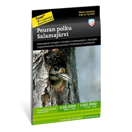 Calazo förlag Peuran polku Salamajärvi 1:25.000/1:50.000 literature Black OneSize