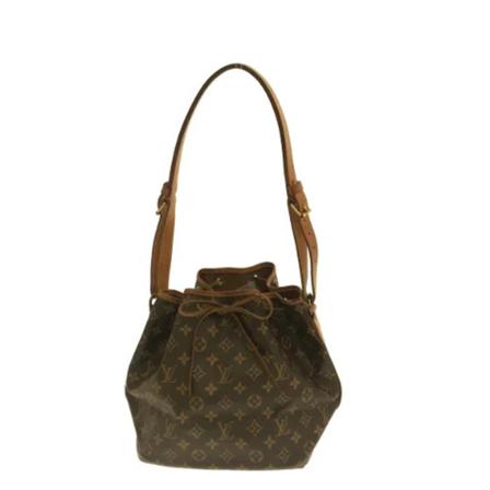 Louis Vuitton Vintage Pre-owned Petit Noe Monogram Tas , Bruin , Dames , Maat: ONE Size Vintage Tassen