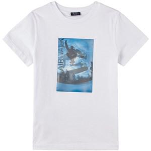 Il Gufo White Logo T-Shirt 8 Years - Tops - 8 years - White - Junge