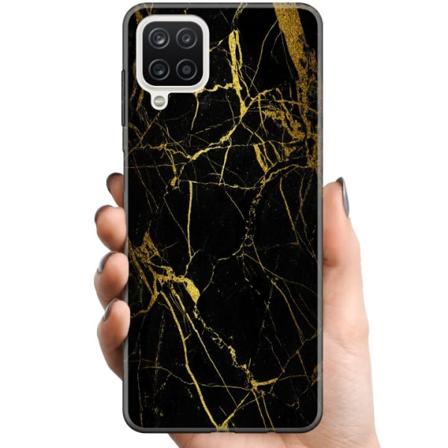 Samsung Galaxy A12 TPU Matkapuhelimen kuori Marmori