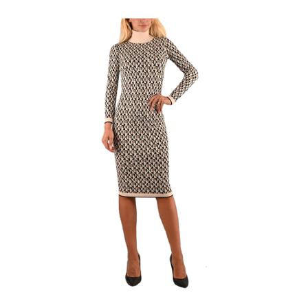 Elisabetta Franchi Dress am67q26e2-685 , Beige , Dames , Maat: XS Casual jurken