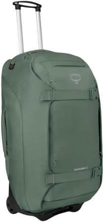 Osprey Sojourn Wheeled Travel Pack 28in/80L matkalaukku, Koseret Green