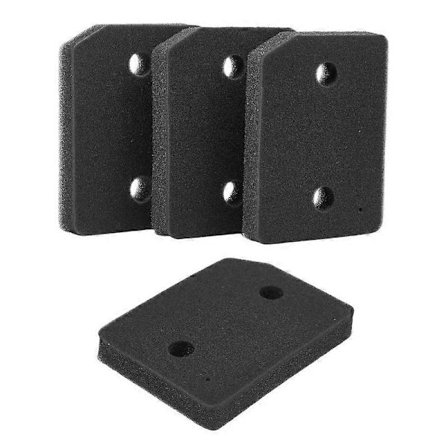 4-pack Miele torktumlare basfilter ersättningar: reservdelar för torktumlare, Miele T1 torktumlare luddfilter skumsvamp ersättning (Fww)