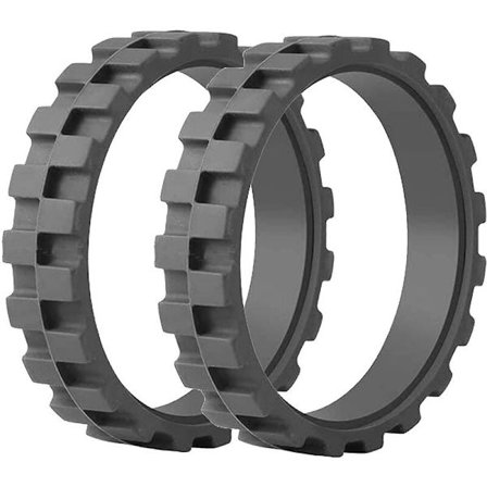 Däck till robotdammsugare, komplett sortiment av halkfria och slitstarka däck (2 st)