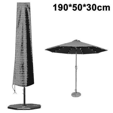 Parasollskydd Kompatibelt Med Utomhusparasollskydd, Vattentätt Skydd(190*50*30cm)