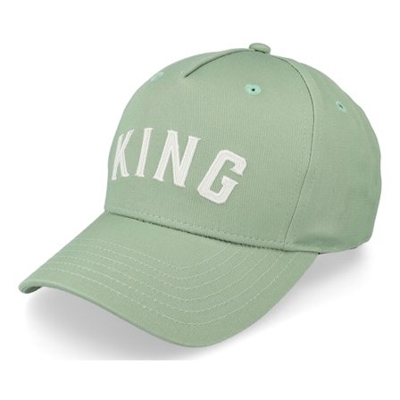 King Apparel - Staple Curved Peak Mint Adjustable Adjustable Green Cap - @ Hatstore