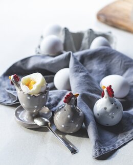 Salt og Pepper Høne beige 2-pk Hvit/beige