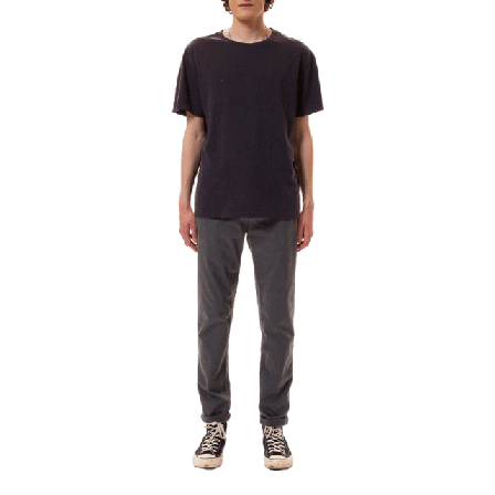 Nudie Jeans Roffe T-Shirt T-shirts Herr Svart L