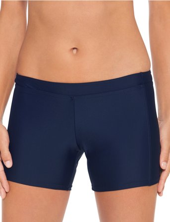 Wiki Swim Panty With Leg - Navy - 40