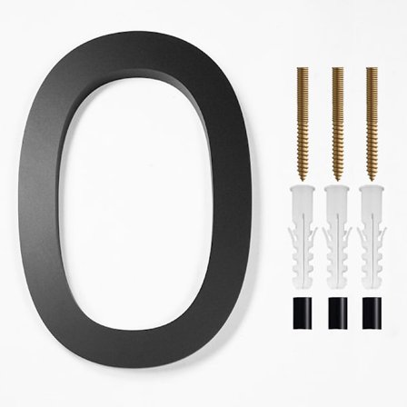 Adresse Store moderne døralfabet Flytende husnummerbokstaver