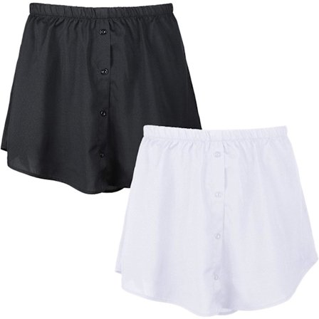 2-delt skjorteforlenger for kvinner, justerbart lag