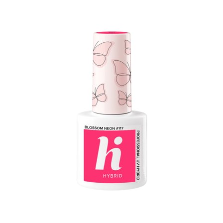 HI HYBRID Butterflies Smalto Semipermanente #117 Blossom Neon 5ml - Smalto Gel e semipermanente