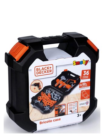 Smoby Black&Decker Toolbox - Black - ONE SIZE