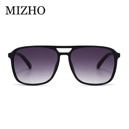 MIZHO Minus Refleksjonseffekter Svarte Briller Unisex Tony Star Solbriller Kvinner Steampunk Designer Punk Solbriller Menn rød 2022