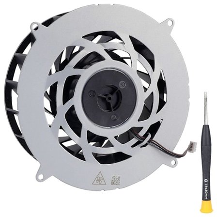 Intern Udskiftningskøleblæser til PlayStation 5 Konsol (Slim), 19 Blade Kølere Blæser til PS5 Slim Konsol, 11541GS-12M-WB-01, (kun til PS5 Slim)