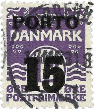Danmark 1934 - Portomærke AFA 32 - Stemplet