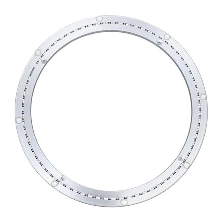 Metal drejeskiveleje, rund drejesokkel, 360° rotation, enkelt