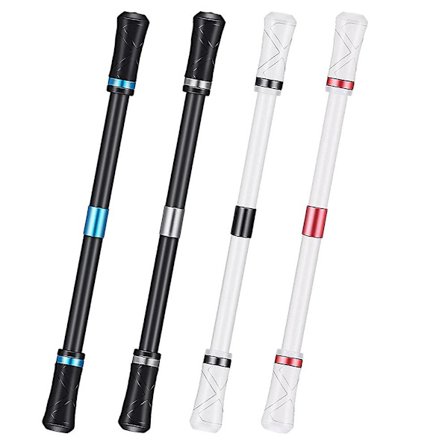 4 stycken Pen Spinning Halkfri Viktad Pen Fidget Pen Gaming Finger Pen Spinning Roterande Penna B