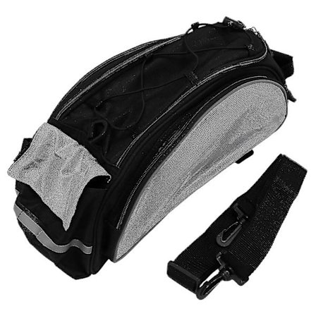 13l Multifunksjonell Sykkel Bakpose Vanntett Sykling Sykkelstativ Bagasjepose Pannier Bag Håndtak