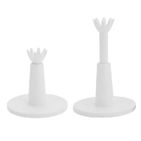 2 stk. Justerbar Høyde Golf Tees Treningssportstilbehør Hvit