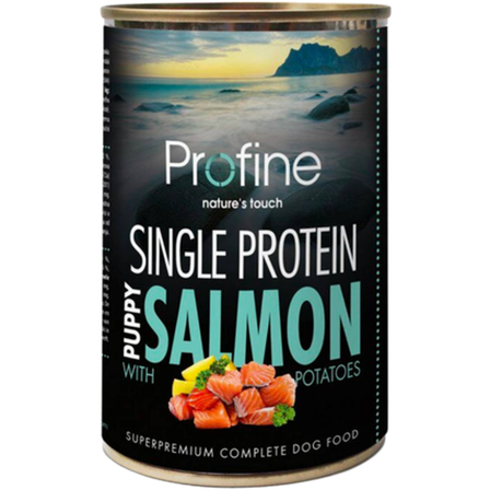 Profine - Dog Puppy Single Protein Salmon 400 g x 6 stk. - Hund - Hundefôr & hundemat - Våtfôr & våtmat - ZOO.no