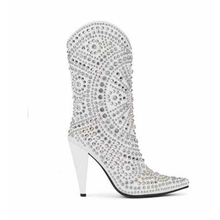 Jeffrey Campbell, Boots Biały, Kobieta, Rozmiar: 38 EU