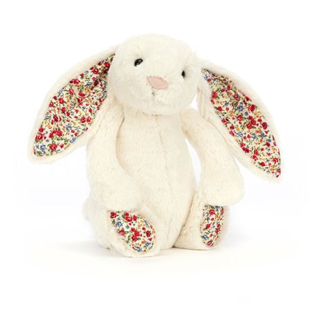 Jellycat - Blossom Cherry Kanin - Gave til Piger Drenge Børn Kvinder Hvid 31 cm