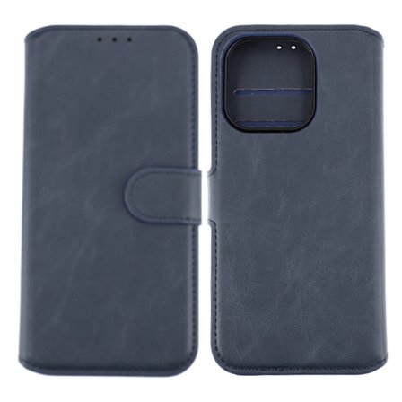 iPhone 15 Pro Plånboksfodral Magnet Rvelon - Blå