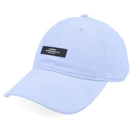 Element - Fluky Corduroy Cap Blue Heron Dad Cap Unconstructed Blue Cap - @ Hatstore