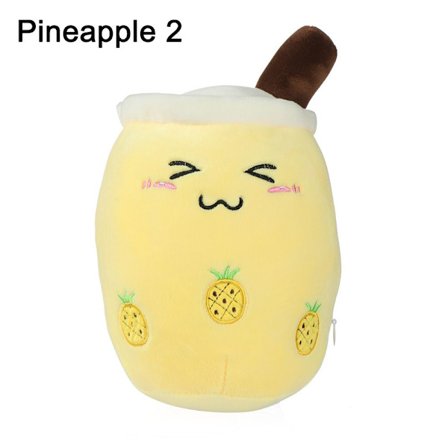 Boblete Koppen Formet Pude Mælkete Pattern Ananas 2 2