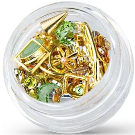 Dekorationer - Mix - Guld - 05 - Chysolite