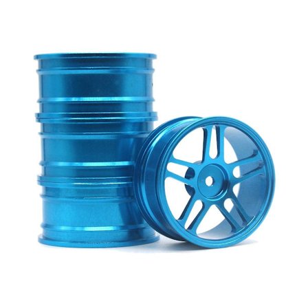 4 stk. Velegnet til 94122/94123/fw06 Letvægtshjul D3/d4 Af 1/10 Flade Sportsvogn Driftbil Meta