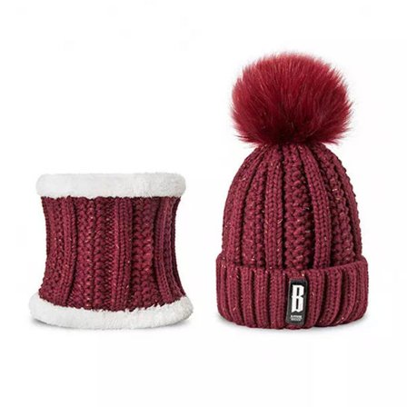 Vinter Dam Stickad Mössa Herr Och Dam Utomhus Varm Förtjockad Sammet Lös Vintermössa Med S7b9