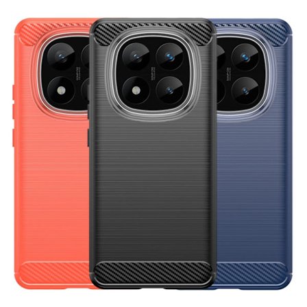 SKALO Xiaomi Redmi Note 14 Pro 5G Armor Carbon Suojakuori - Valitse väri