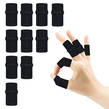10 finger skinne utløser finger skinne beskytter tommel støtte støtte elastisk finger skinne kompresjon beskytter seler