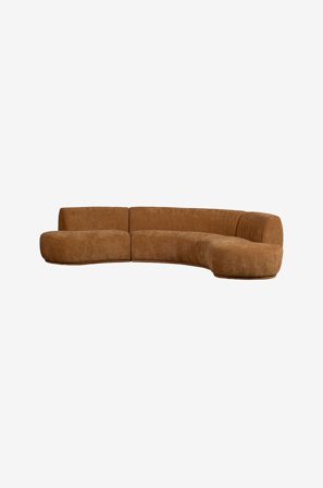WOOOD - Halv rund sofa Batavier - Gul - Sofaer - Fra Homeroom