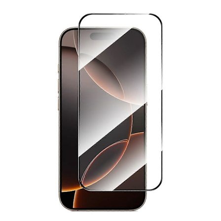 Kompatibel med iPhone 17 Pro Max Skärmskydd ENKAY HAT PRINCE 9H Silk Printing 0.26mm Härdat Glas