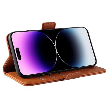 YIKATU iPhone 15 Pro Max fodral - Brunt Brun