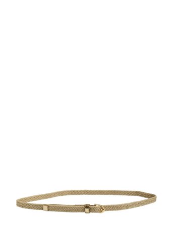 Pieces Pctimala Leather Rope Jeans Belt - Gold - 80