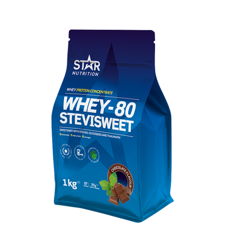Star Nutrition Whey-80 SteviSweet Heraproteiini 1 kg