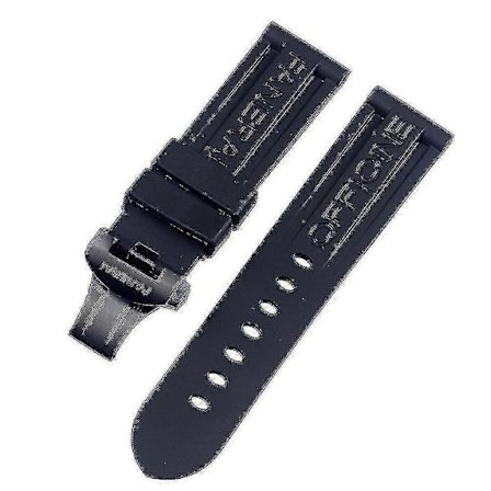 2025 Silikone Gummi Urrem Udskiftning Til Panerai Rem Værktøj Stålspænde